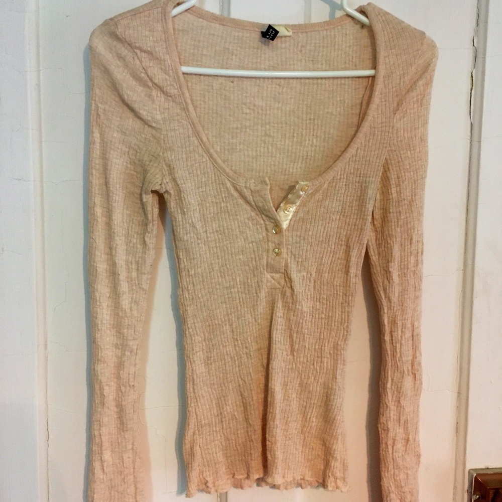 Light pink long sleeve